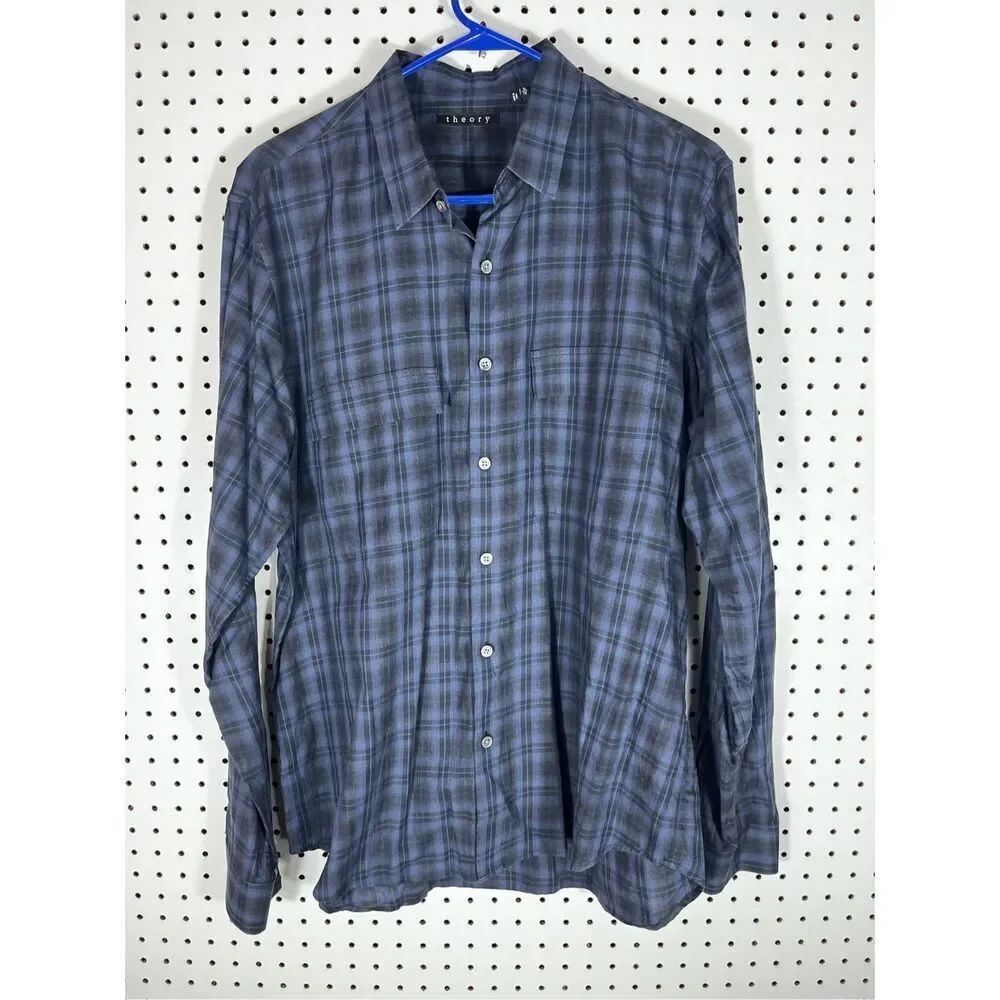 Theory button down shirt size XL
